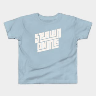 SOM 2.0 GLYPH TEE (WHITE LETTERS) Kids T-Shirt